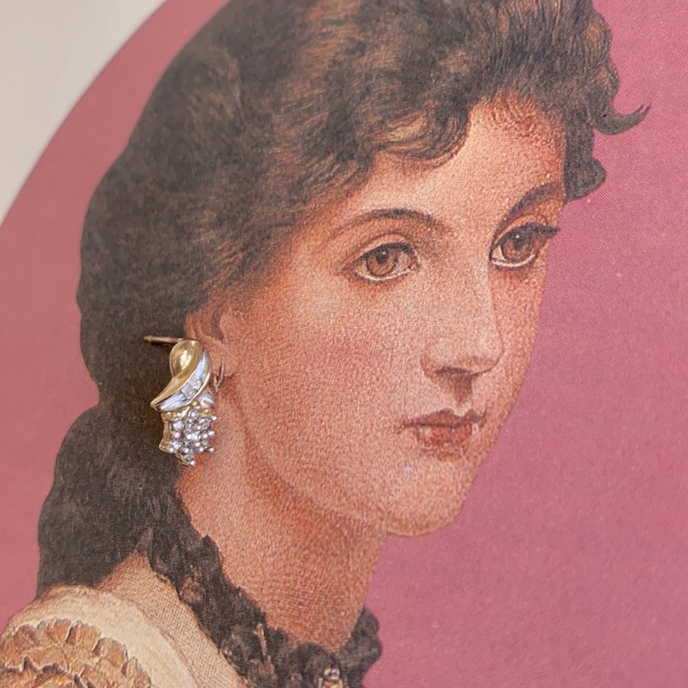 10k Diamond Earrings